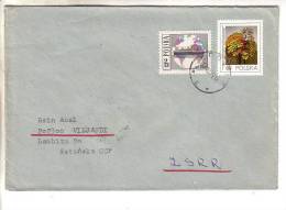 GOOD POLAND Postal Cover To ESTONIA 1979 - Good Stamped: Art ; Ship / Map - Briefe U. Dokumente