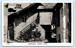 POSTCARD HAWKSHEAD GRANDY NOOK LAKE DISTRICT RPPC AERO PICTORIAL LTD H6804 RPPC - Hawkshead