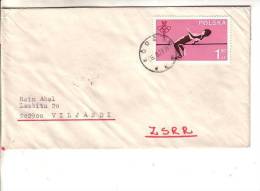 GOOD POLAND Postal Cover To ESTONIA 1979 - Good Stamped: Olympic Games / Sport - Cartas & Documentos