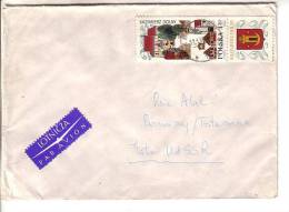 GOOD POLAND Postal Cover To ESTONIA 1979 - Good Stamped: Castle - Storia Postale