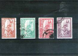 1905/6 - MAMA RANITILOR/Soignant Un Blesse Mi 169/172 Et Yv No 160/163 - Used Stamps