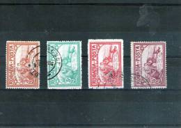 1905/6 - MAMA RANITILOR/Soignant Un Blesse Mi 169/172 Et Yv No 160/163 - Used Stamps