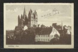 TOP!! LIMBURG/LAHN * DOM * FRANZÖSISCHE MILITÄRPOST VOM 22.6.1922 **!! - Limburg