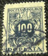 Poland 1921 Postage Due 100m - Used - Postage Due