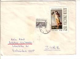 GOOD POLAND Postal Cover To ESTONIA 1978 - Good Stamped: Fishing ; Art - Covers & Documents