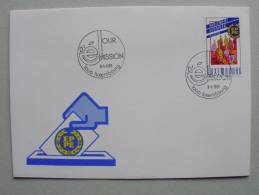 Luxemburg 1223 FDC, Dritte Direktwahlen Zum Europäischen Parlament - FDC