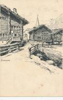 SUISSE - ZERMATT (signée Meltzer) - Matt