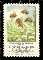 Old Original German Poster Stamp (cinderella Reklamemarke Vignette) Bee Hives Honey Beekeeping Biene Nesselsucht - Abeilles