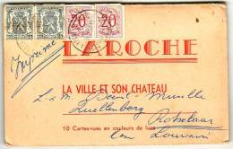 La Roche - La Ville Et Son Château - & Booklet 10 Cards Complete - Other & Unclassified