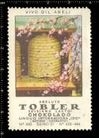 Old Original German Poster Stamp (cinderella Reklamemarke Vignette) Bee Hives Honey Beekeeping Biene Nesselsucht - Honeybees