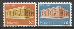 Europa CEPT 1969, Schweiz, MNH** - 1969