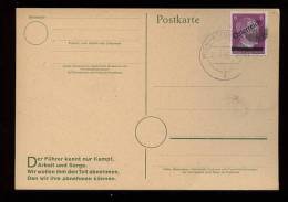 Österreich 1945 Mi# 661 Aufdruck 6Pf Auf Karte - Covers & Documents