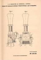 Original Patentschrift - Schelter & Giesecke In Leipzig , 1901 , Stempel - Farbwerk Für Stempelfarbe  !!! - Cachets
