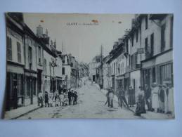 CLAYE ( 77 ) GRANDE RUE   CPA - Claye Souilly