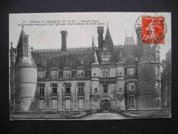 Chateau De Maintenon(E.-et-L.)-Facade Nord,entierement Restauree,les 2 Grosses,tours...1927 - Ile-de-France
