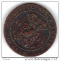 COINS  PAYS BAS  INDIA KM 306 1/2 Ct 1859.   (DP159) - Dutch East Indies
