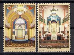 Hungary 2012. Synagogue In Baja And Kiskunhalas MNH Set - Judaika, Judentum