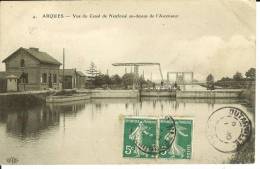 CPA  ARQUES, Canal De Neufossé Au Dessus De L'ascenseur  6895 - Arques