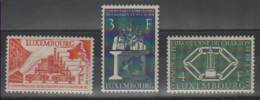 Luxembourg 10 Years Since Montanunion Mi#552/4 1956 MNH ** - Unused Stamps