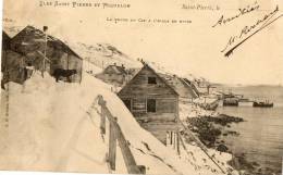 SAINT PIERRE ET MIQUELON Route Du Cap à L'Aigle En Hiver - San Pedro Y Miquelón