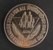 @Y@   India  10 Rupee    FAO    Zilver  1974  Proof - Inde