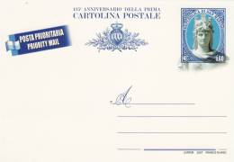 2007 San Marino - 125° Ann. Prima Cartolina Postale - Postwaardestukken