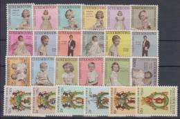 Luxembourg Caritas 4 Complete Series 1962,1963 MH * - Other & Unclassified