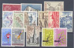 Lexembourg 3 Complete Series 1954-1975 MNH ** - Otros & Sin Clasificación