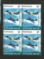 INDIA, 2010, Indian Naval Air Squadron 300, Block Of 4, MNH, (**) - Unused Stamps