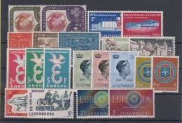 Luxembourg Art,Europa Cept,boy Scout 9 Complete Series MH * - Autres & Non Classés