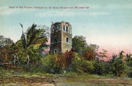Tower Of Old Panama 1905 Postcard - Panama