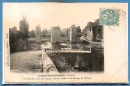 86 - LUSSAC Les CHATEAUX --  Les Piles Du Pont De.... - Lussac Les Chateaux