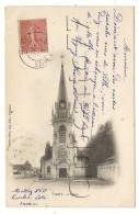 Vigny (95) : L'église En 1903. - Vigny