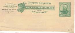 L-US-57 - ETATS-UNIS Entier Postal Fragment - 1901-20