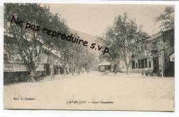 - CAVAILLON - Cours Gambetta, Café Bar Des... , Non écrite, Très  Bon état, Scans. - Cavaillon