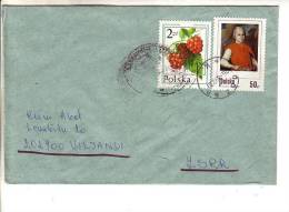 GOOD POLAND Postal Cover To ESTONIA 1982 - Good Stamped: Art ; Berries - Brieven En Documenten