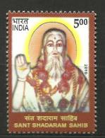 INDIA, 2010, Sant Shadaram Sahib,  Sadaram,  MNH, (**) - Neufs