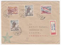 CZECHOSLOVAKIA - Esperanto, Year 1958, Registered Letter - Esperanto