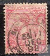 N° 15  -   Oblitéré   -   Prince Albert Ier    -Monaco - Oblitérés