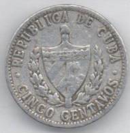 CUBA 5 CENTAVOS 1966 - Kuba