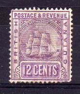 British Guiana - 1905 - 12 Cents Definitive (Watermark Multiple Crown CA) - Used - Brits-Guiana (...-1966)