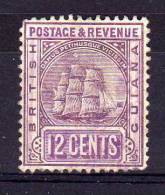 British Guiana - 1905 - 12 Cents Definitive (Watermark Multiple Crown CA) - Used - Guayana Británica (...-1966)