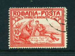 ROMANIA  -  1906  Welfare Fund - The Wounds Dressed And The Tears Wiped Away  10+10b  Used As Scan - Oblitérés