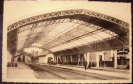 Delcampe - Cpa LANGON 33 Le Grand Hall De La Gare Du Midi - Voûte Vitrée Disparue - Langon