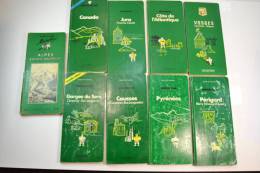 Lot De Guides Michelin Vert - Michelin (guide)