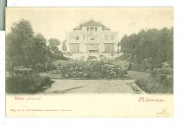 ANSICHTKAART * HILVERSUM * VILLA "CORVIN" GELOPEN IN 1901 NAAR KRALINGEN (1479b) - Hilversum