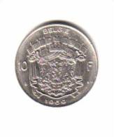 BELGIUM    10  FRANCS  1969  (KM# 156.1) - 10 Francs