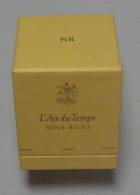 Nina Ricci L'Air Du Temps Flacon Cristal Lalique Vide 15ml Avec Son Coffret TBE - Flesjes (leeg)