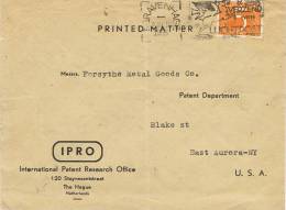 0666. Carta GRAVENHAGE (La Haya) Holanda 1955. Impresos - Lettres & Documents