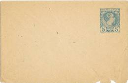 0446. Entero Postal MONACO 5 Cts Azul * - Ganzsachen